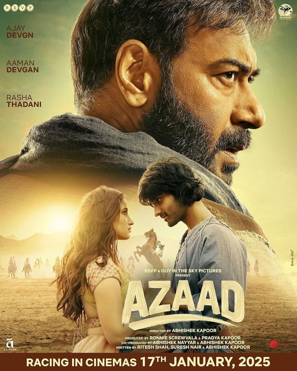 Azaad 2025 Hindi Movie Hall